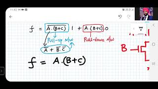 Boolean expression realization using Static CMOS logic [upl. by Robenia]