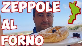 Maxi Zeppole di SGiuseppe al forno con Crema Pasticcera  Ricetta Bimby [upl. by Bethanne901]