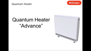 Dimplex Quantum Heater  Advance Button [upl. by Ennairam]