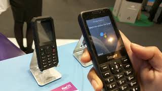 Google Assistant on KaiOS at MWC19 [upl. by Gautious]