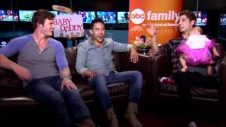 JeanLuc Bilodeau Derek Theler and Tahj Mowry Interview  Baby Daddy [upl. by Gisela]