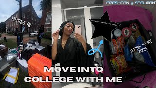 COLLEGE MOVE IN DAY VLOG  FRESHMAN  SPELMAN COLLEGE [upl. by Laforge]