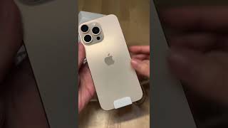 iPhone 16 Pro Max Unbox  Dessert Titanium [upl. by Ahsirat113]