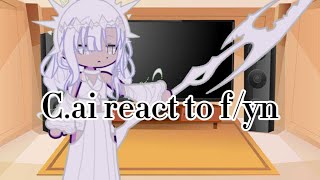 Cai react to fyn WIP videos aren’t mine [upl. by Neidhardt]