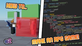 EASY How to make an RPG Game in Roblox Studio 2 [upl. by Malsi]