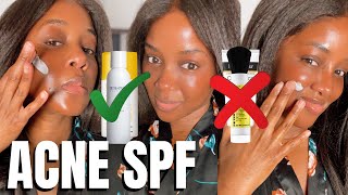 Best Mineral Sunscreen for Darker Skin That is ACNE PRONE [upl. by Nalniuq]