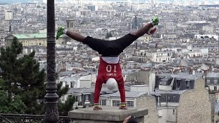 ► Performance Iya Traoré devant le SacréCœur de Montmartre Football Freestyler  version longue [upl. by Vaientina]