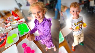 WATERBALLONNEN GOOIEN MET DE KINDEREN 3150 [upl. by Nauaj]