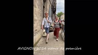 Avignon 2024 Etats Dame  retour de première [upl. by Sliwa]