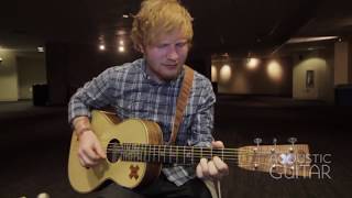 Ed Sheeran Performs “Thinking Out Loud“  Acoustic Guitar Sessions [upl. by Frankhouse]