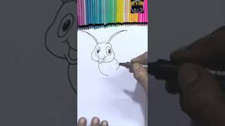 How to draw a GrasshopperDrawing for KidsToDrawK666 kids drawingcartoon disney easy [upl. by Sussi]