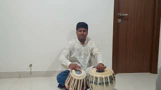 Roja Janeman Tabla Cover use headphones [upl. by Ehtylb]