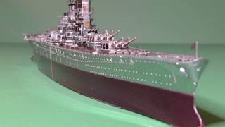 Piececool Yamato metal model [upl. by Keligot819]