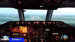 MD80 Approach in DFW despotasairlines [upl. by Aikim182]