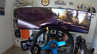 INSANE POV  DIRT Rally 20  Peugeot 306 Maxi  Spain  High End Full Motion Simulator [upl. by Adur]