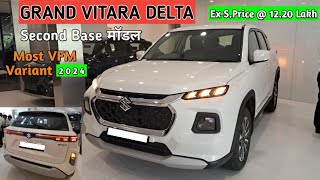 2024 GRAND VITARA Delta Second Base Model 💖👌  On Road Price  Full Detailed Review  CarChalao [upl. by Havstad568]