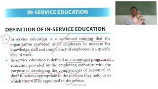 IN SERVICE EDUCATION PART A [upl. by Nosidda]