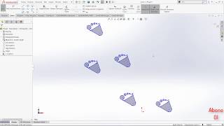 Solidworks 2018 010 Çizim Kopyalama [upl. by Sosanna]