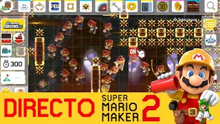 CREANDO UN NUEVO NIVEL DESDE 0   Super Mario Maker 2  ZetaSSJ [upl. by Vullo273]