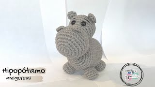 Hipopótamo amigurumi [upl. by Haiel]