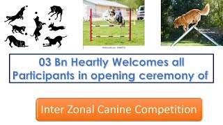 INTER ZONAL CANINE COMPETITION2024 [upl. by Armando]