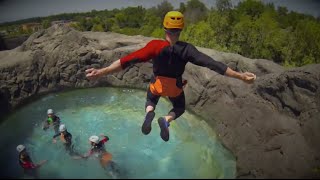 CANYONING PARK ARGELES SUR MER HD  BONUS [upl. by Redlac528]