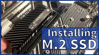 How to Install an M2 SSD [upl. by Aiem]