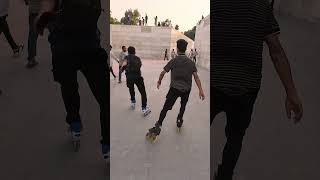 skating stunt stunt skating skate skateboardig shorts [upl. by Ahseikal780]