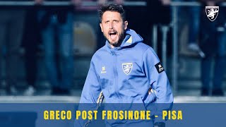 SERIE B 2425  MISTER GRECO POST FROSINONE  PISA [upl. by Celinda]