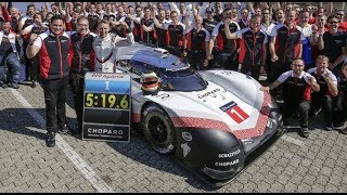 Porsche 919 Hybrid Evo Nurburgring Record  Full Lap [upl. by Eatnoj]