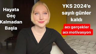 YKS 2024  Hayata Geç Kalmadan Harekete Geçmen Gerek  motivasyon videosu [upl. by Narmis]