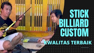 Stick Billiard Custom harga terjangkau [upl. by Yasibit578]