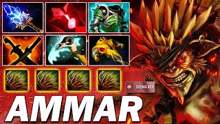 Ammar  Offlane Bristleback Carry Mode  Dota 2 Pro Gameplay [upl. by Attenol]