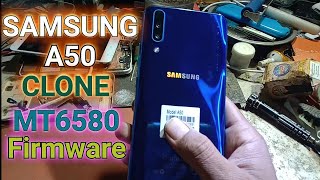 samsung a50 clone firmware MT6580 sp flash tool [upl. by Suirtemed587]