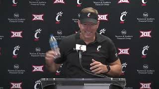 Cincinnati Football  Satterfield Corleone Kandra Peek Sorsby Recap Win Over Arizona State [upl. by Fausta]