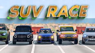 OffRoad Beasts Epic SUV Race in BeamNGdrive [upl. by Aderf511]