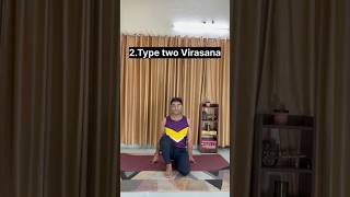 virasana yoga  virasana yoga benefits  virasana hero pose  yoga for beginners at home  yoga help [upl. by Nyladnewg705]