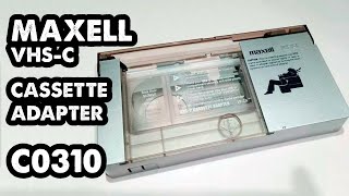 Como usar Adaptador VHS C  Maxell  Cassette Adaptador [upl. by Niccolo176]