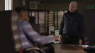 EastEnders Vincent Hubbard punches Phil Mitchell 15th May 2015 [upl. by Nunes564]