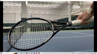 My New Donnay Arm Friendly Tennis Racket Allwood Talk [upl. by Higley]