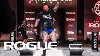 Mens Rogue Elephant Bar Deadlift  Event 3  Full Live Stream  2023 Arnold Strongman Classic [upl. by Siul]