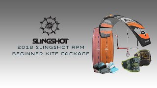 Review 2018 Slingshot RPM Beginner Kite Package [upl. by Nehpets]