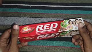 Dabur RED toothpaste 200g [upl. by Hcurab]