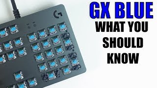 Logitechs NEW Clicky GX Blue Switch  G512 vs G513 Review and Comparison [upl. by Lagasse]