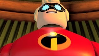 The Incredibles 2004 Full Game Movie  Lego The Incredibles Complete Game Movie  Crazygaminghub [upl. by Kilam]