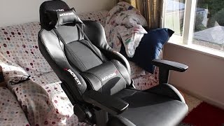 AKracing Gaming Chair Unboxing amp Assembly [upl. by Birdie]