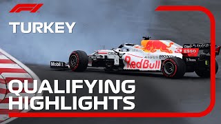 Qualifying Highlights  2021 Turkish Grand Prix [upl. by Eciralc]