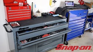 Subaru Mechanic Snap On Tool Box Tour HD [upl. by Atteuqahc]