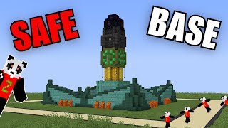 The Safest Base In Minecraft [upl. by Ykcaj]