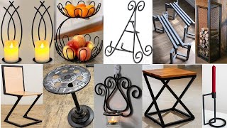 Welding Fabrication Projects ideas Metal furniture and metal décor pieces ideas for beginner welders [upl. by Vinnie]